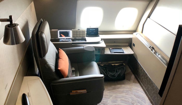 Not a bad way to spend a few hours – Singapore Suites, A380 – Alex Miller New Singapore Suites, A380