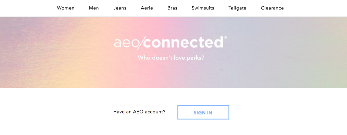 AEO Connected Rewards Program by American Eagle