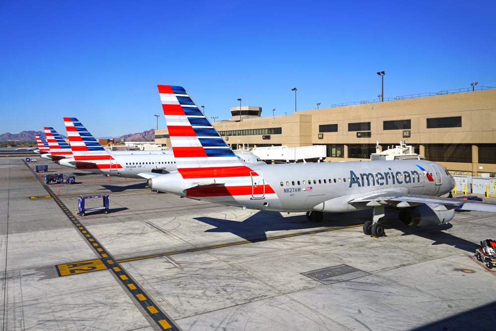 American Airlines Planes at the gate