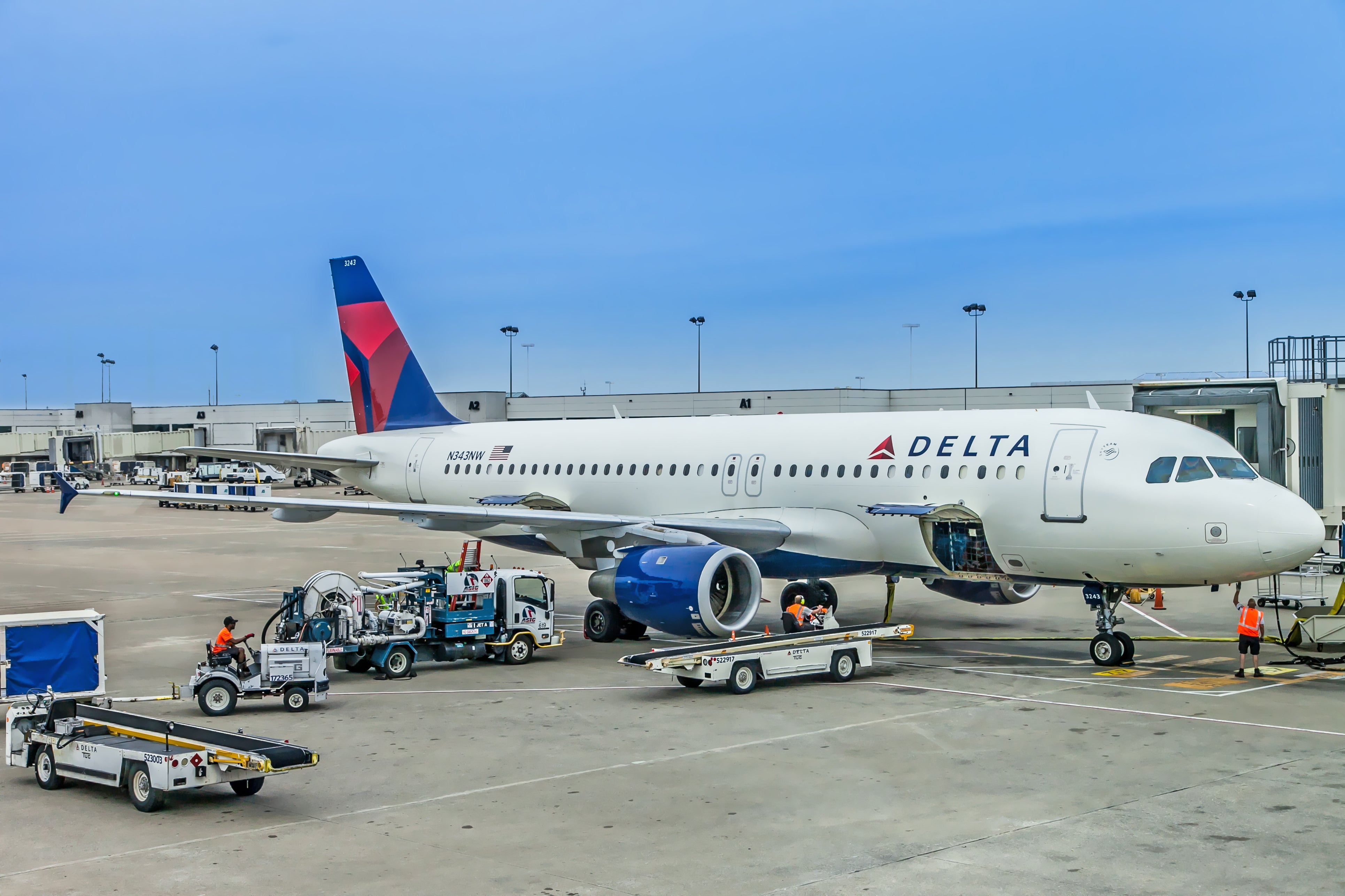 delta airlines stroller