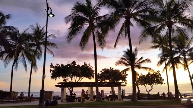 Honolulu Sunset beach