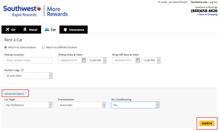 More Rewards Car Rental