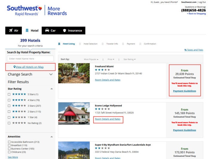 More Rewards Hotels