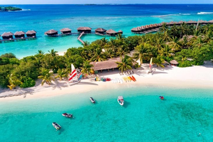 Sheraton Maldives Aerial Sheraton Maldives Aerial