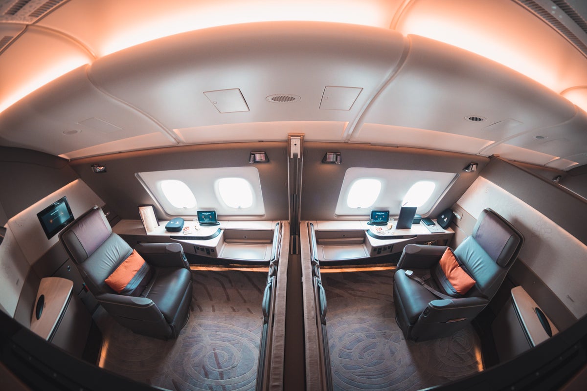 Singapore Airlines new A380 First Suite Double