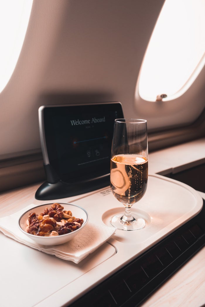 05-Singapore Airlines new A380 First Suite Champagne Singapore Airlines new A380 First Suite Champagne