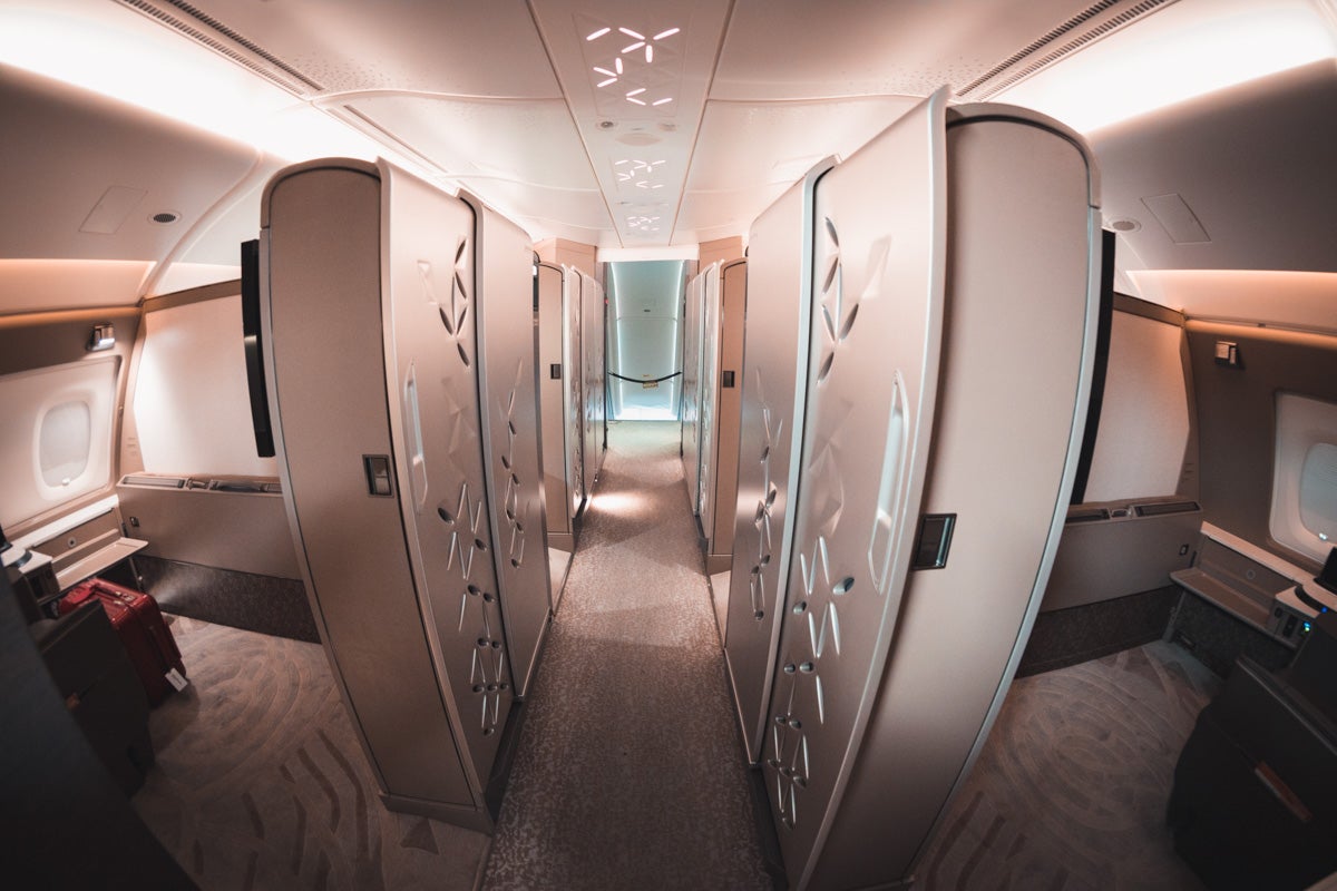 Singapore Airlines new A380 First Suite Cabin