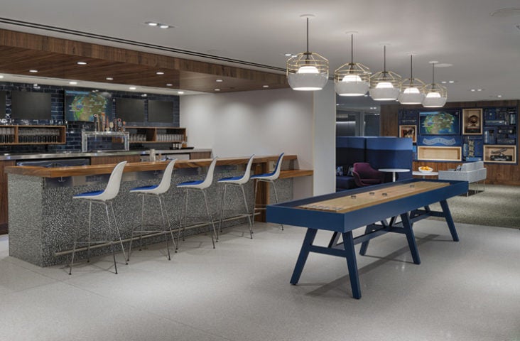 Amex Denver Centurion Lounge Bar
