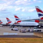 British Airways Plane Tails