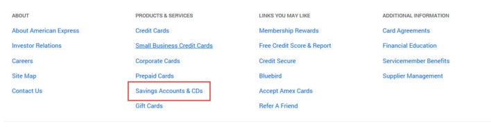How To Find Amex Savings Accounts