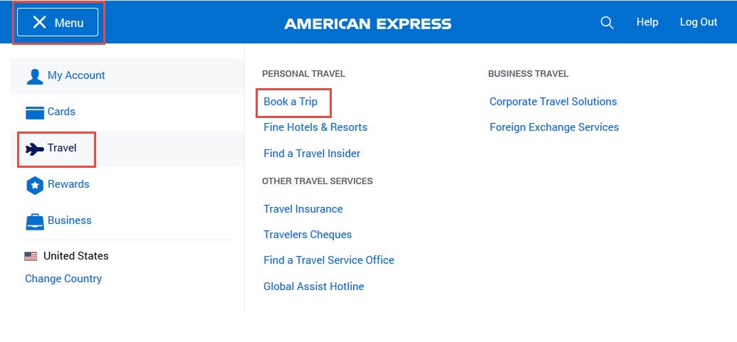 How To book Amex Hotel Collection