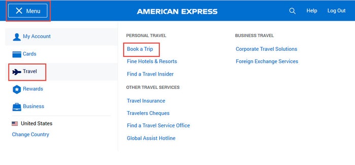 How To book Amex Hotel Collection