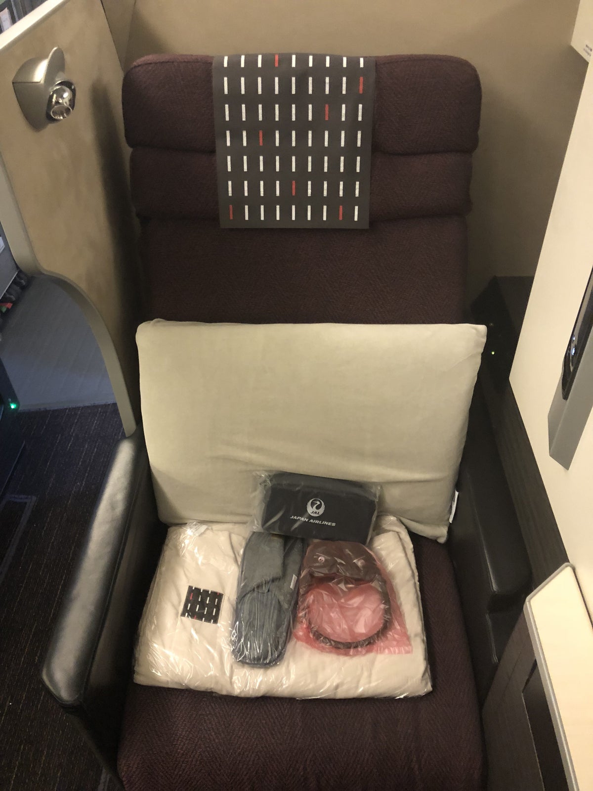 Japan Airlines 777 Business Class Seat 5G