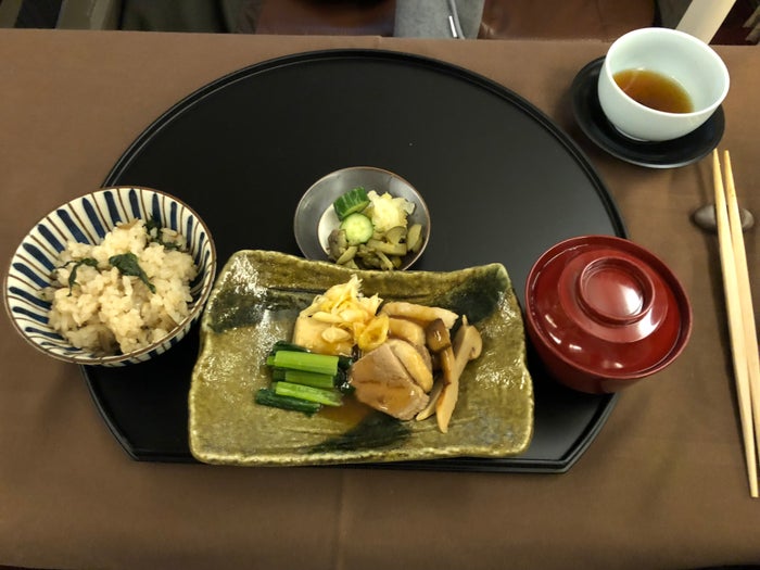 Japan Airlines 777 First Class Main Course 3
