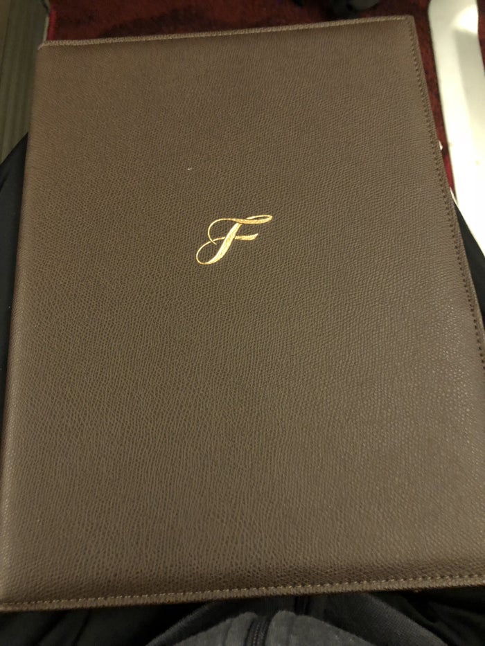 Japan Airlines 777 First Class Portfolio