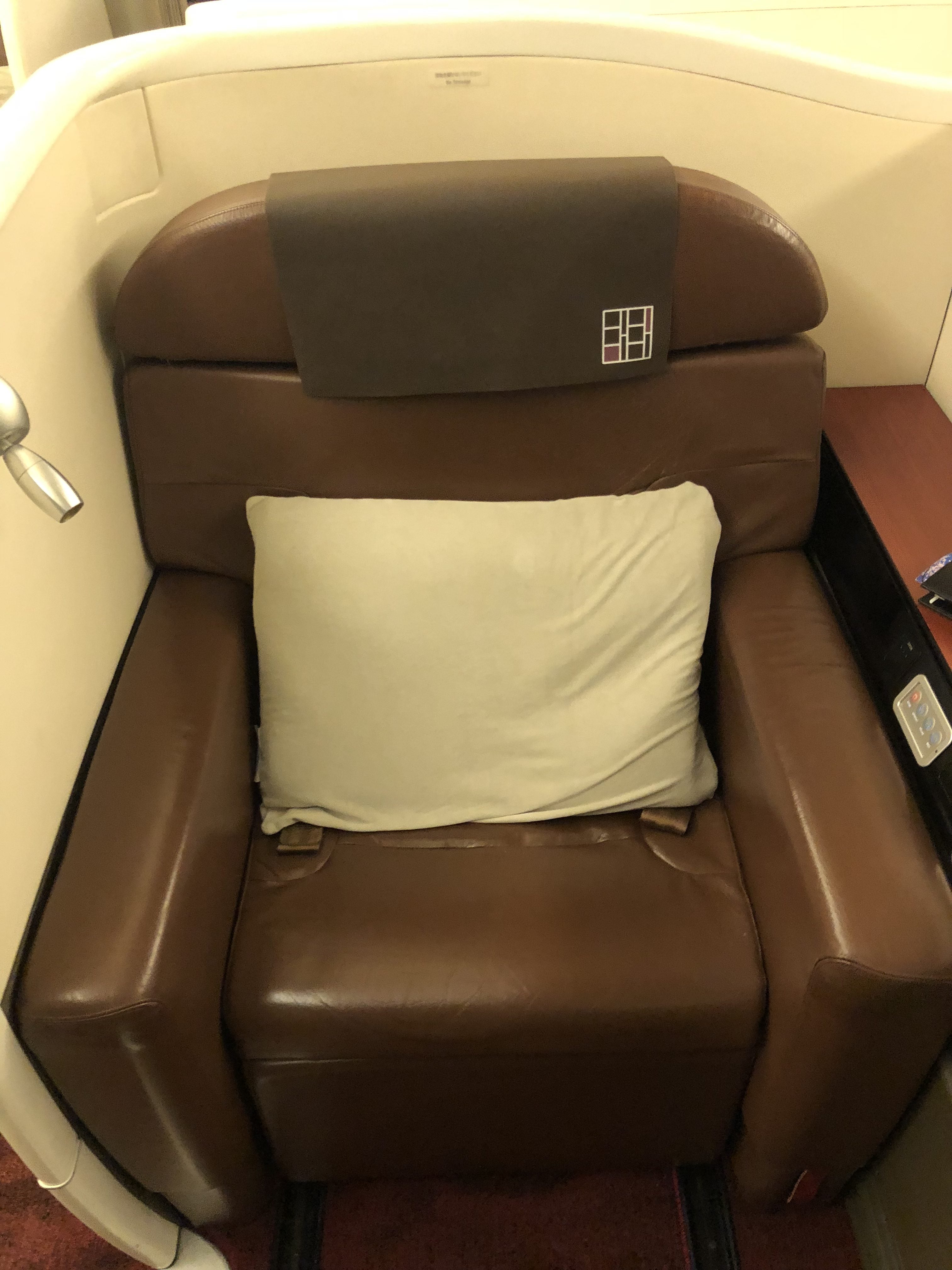 Japan Airlines 777 First Class Seat