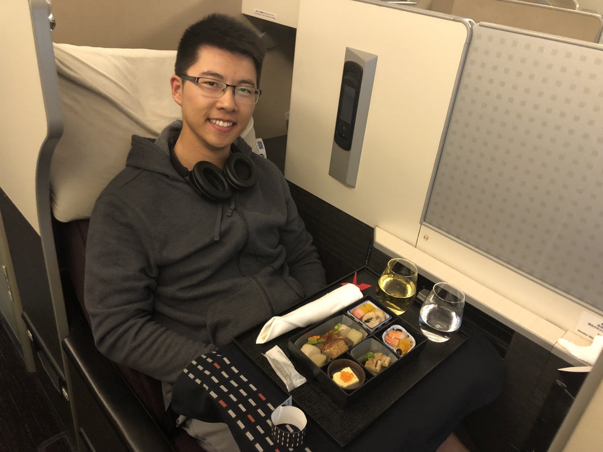 Japan Airlines Business Class 777