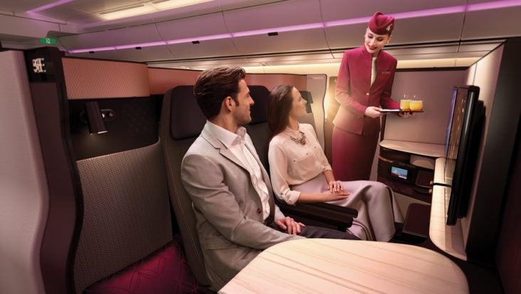 Qatar Airways QSuite