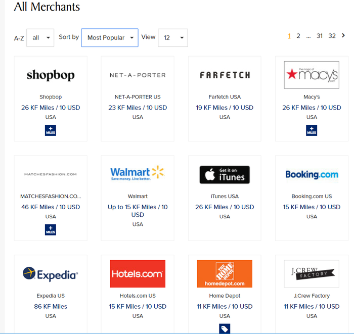 Singapore Airlines KrisFlyer Spree Shopping Portal Browsing Singapore Airlines KrisFlyer Spree Shopping Portal Browsing
