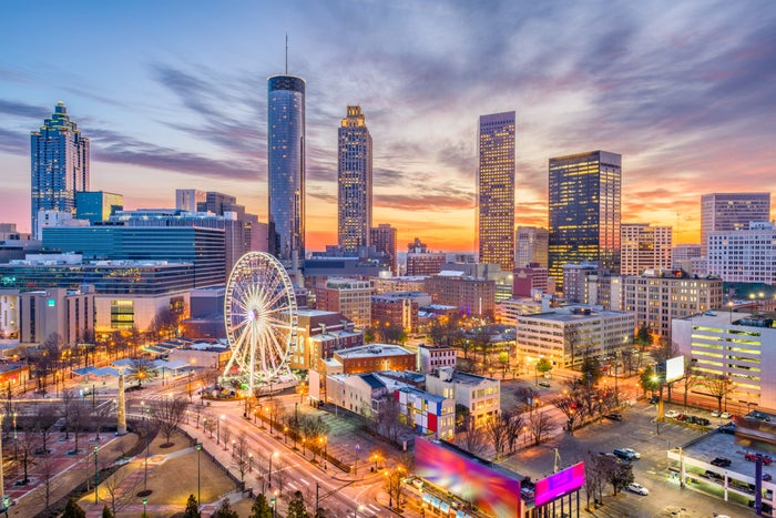 Atlanta Georgia Skyline Atlanta Georgia Skyline
