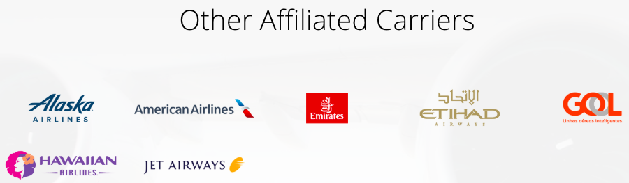 Korean Air Other Affiliated Carriers Earn Chart