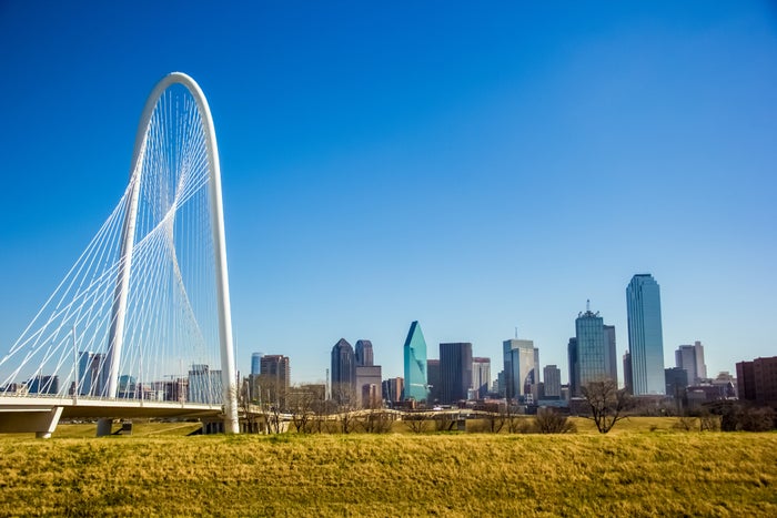 Margaret Hunt Hill Bridge Dallas Texas Margaret Hunt Hill Bridge, Dallas Texas