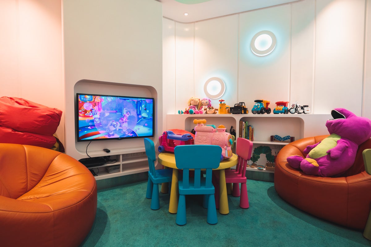 Etihad Lounge Sydney Kids Play Room