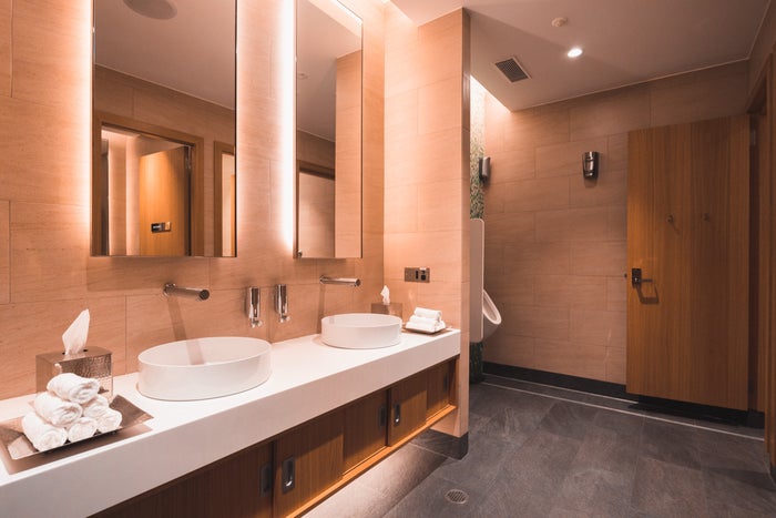 Etihad Lounge Sydney Bathroom