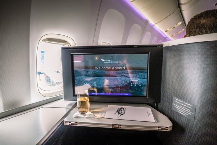 Virgin Australia 777 the business