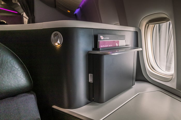 Virgin Australia 777 the business Storage