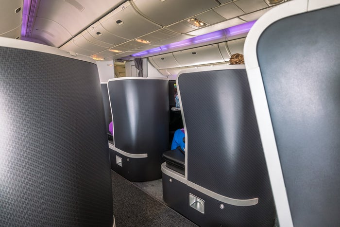 Virgin Australia 777 the business Privacy