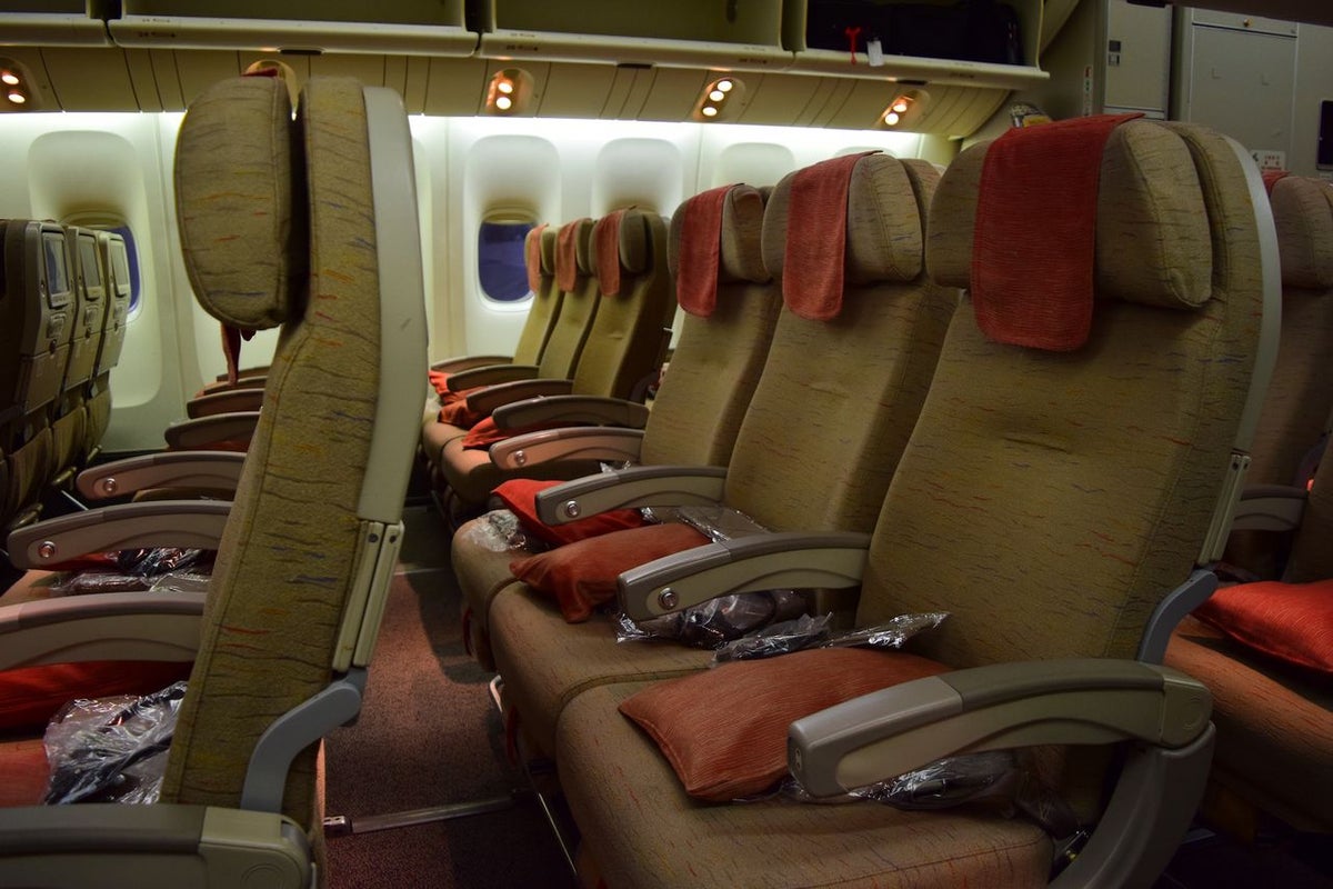 Asiana Airlines A380 Economy