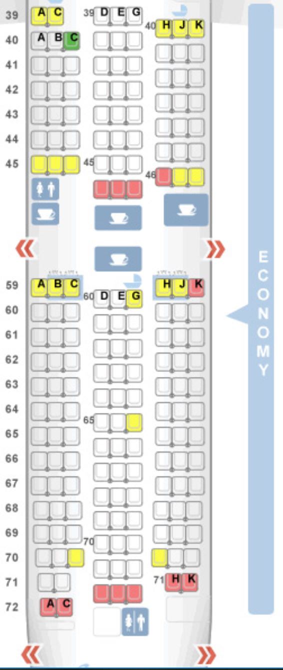 Boeing 777 300er Seat Map Cathay Pacific