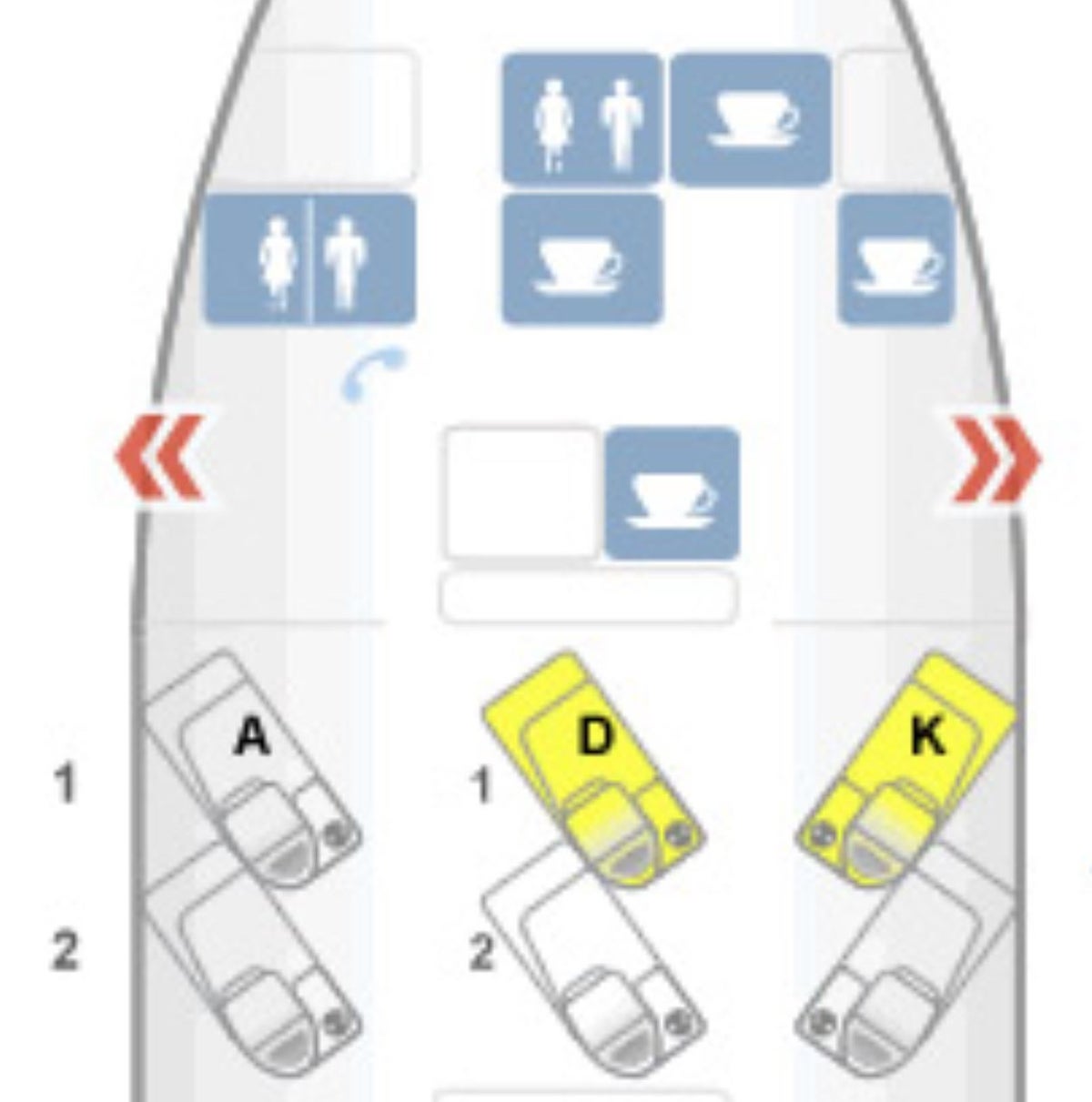 Cathay Pacific 777 First Seat Map