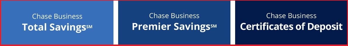 Chase business savings