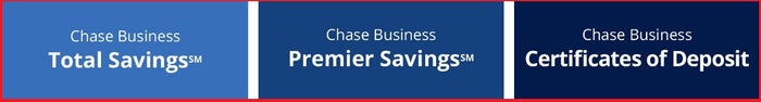 Chase business savings