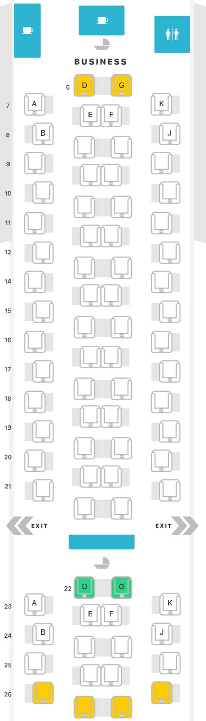 Emirates U S Routes Plane Types