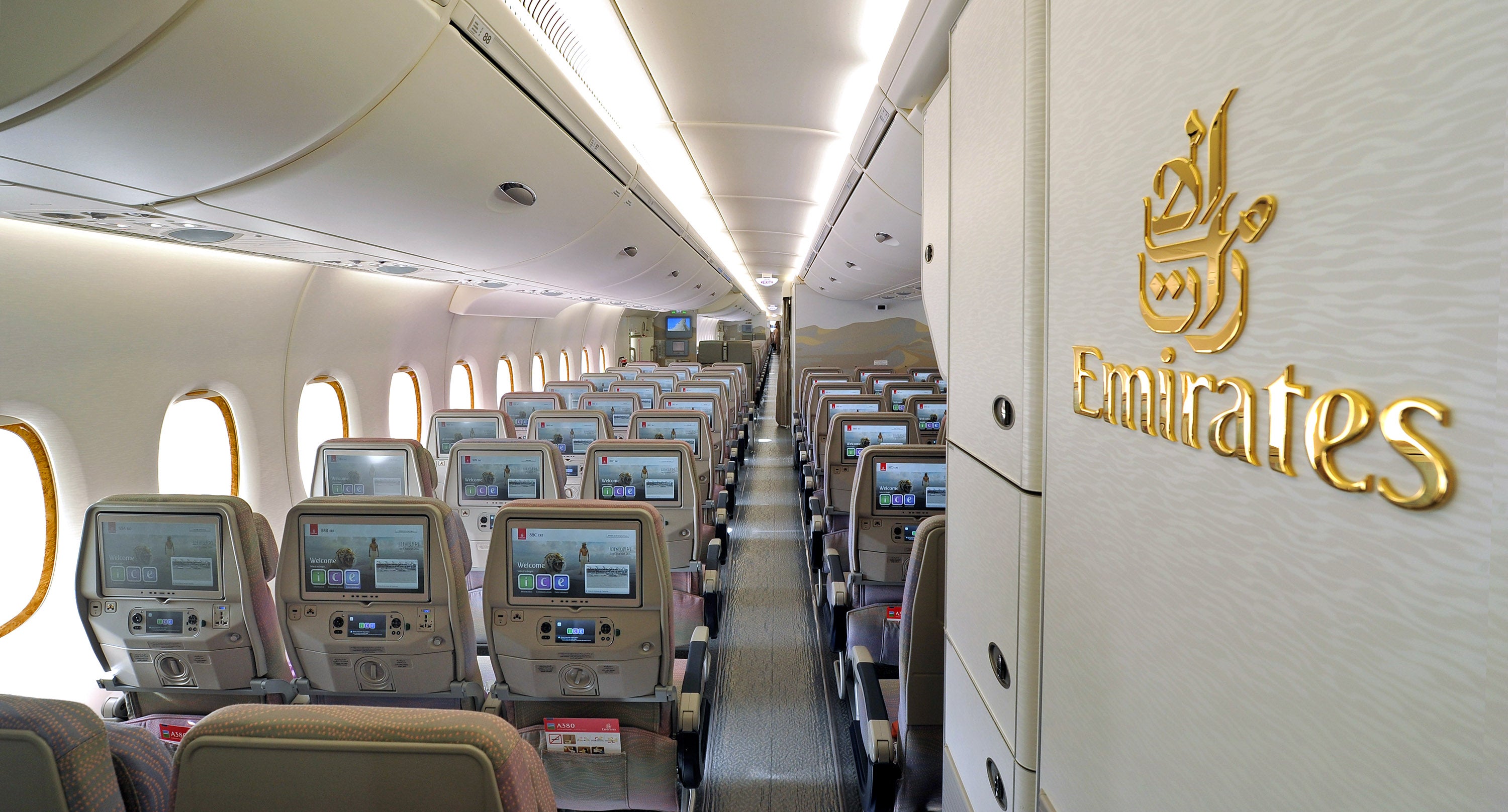 Emirates Economy A380
