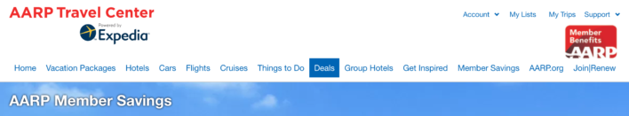 Expedia AARP