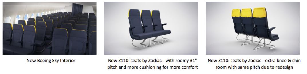 Ryanair New Seating