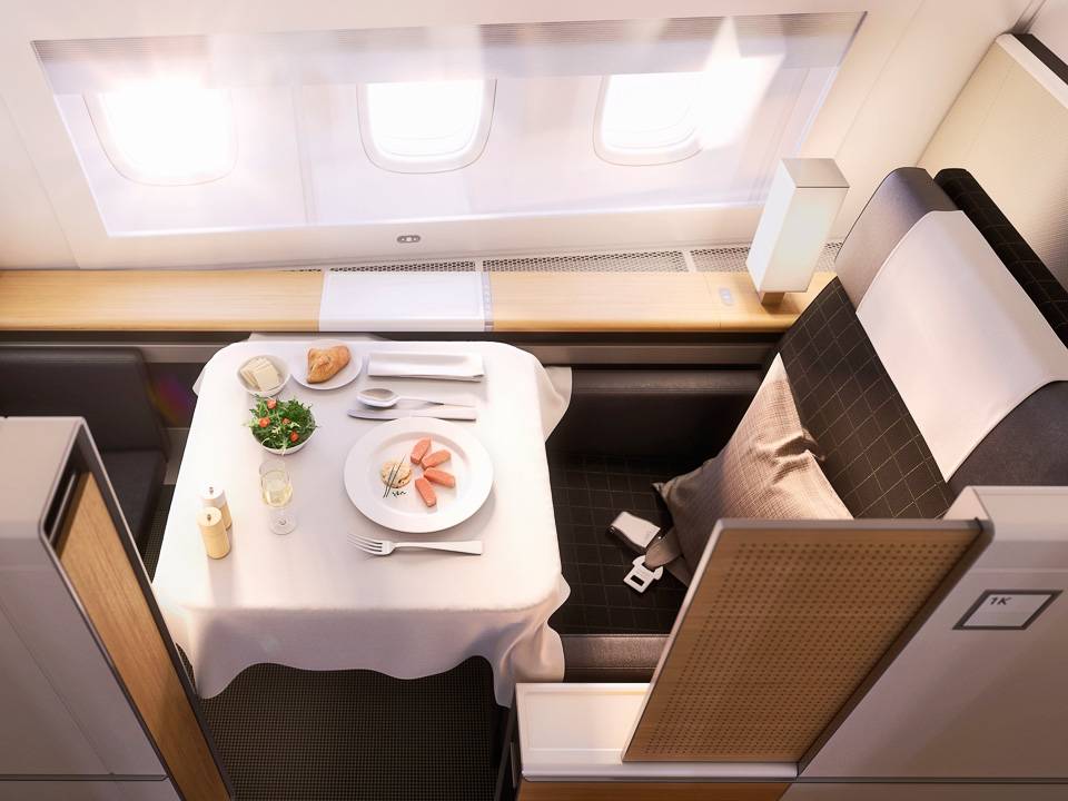  SWISS Air Lines Première classe 