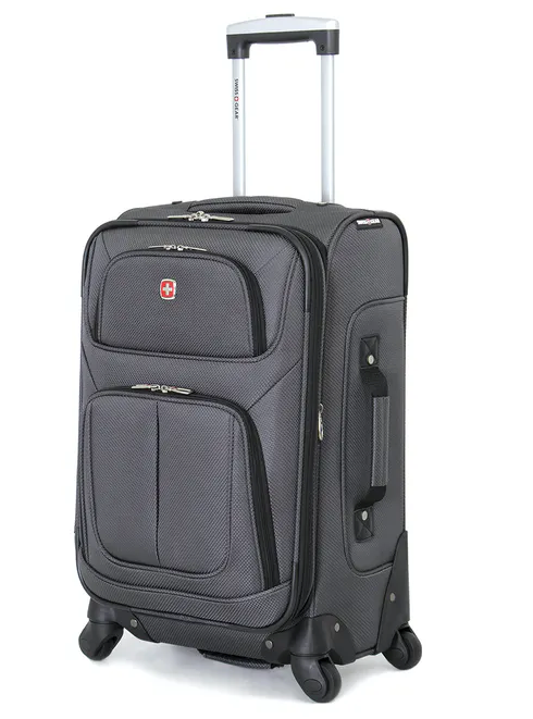 carry on luggage with front laptop compartment