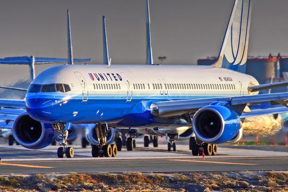 united airlines local flight baggage