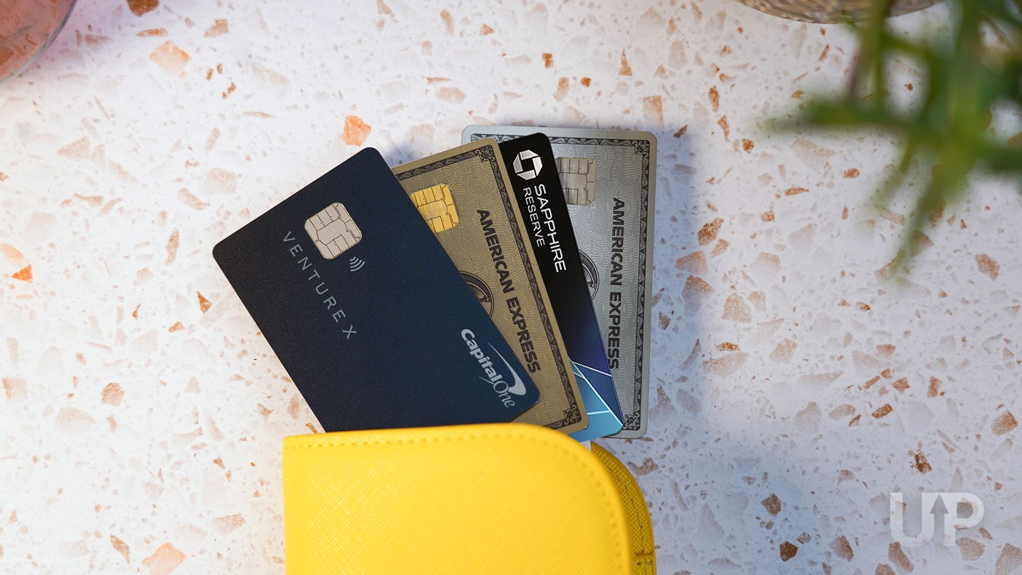 Venture X Amex Gold Sapphire Reserve and Amex Platinum Yellow Wallet Upgraded Points LLC