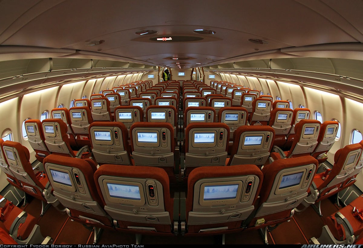 Aeroflot A330-200 Economy