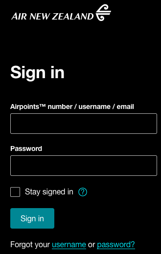 New Online  Air New Zealand's Airpoints™ Store