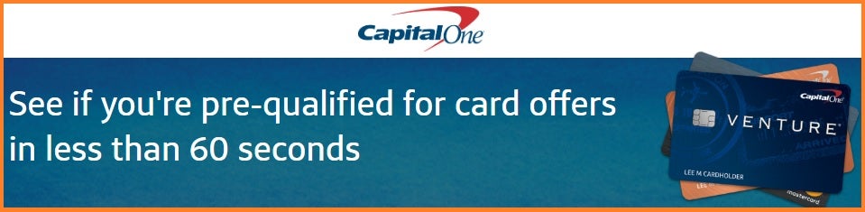 Capital One pre qualification