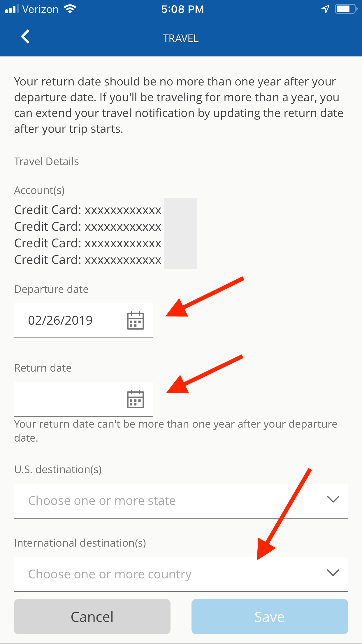 chase travel refund time