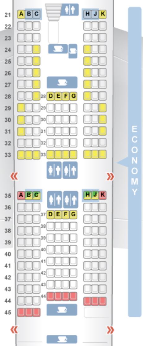 Klm Economy Seating Chart My Xxx Hot Girl