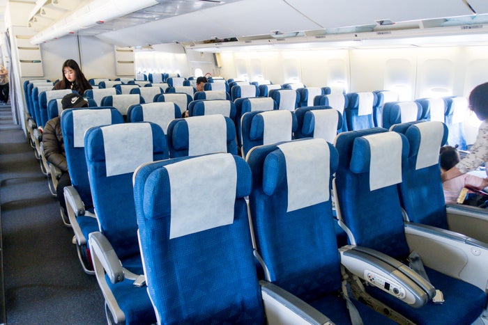 Korean Air 747 Economy